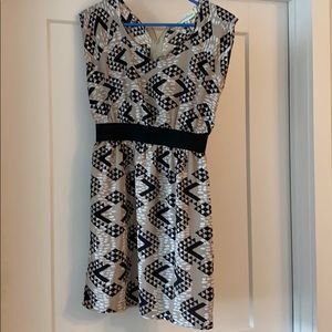 Francescas Aztec print mini dress